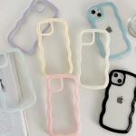 Pretty Purple Wave Frame iPhone 11 Case