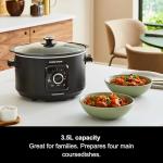 Morphy Richards 3.5L Slow Cooker, Automatic Heat, Keep Warm