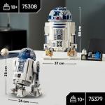 Star Wars R2-D2 Droid Building Set with Lightsaber