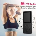 Ultra Slim MP3 Player with FM Radio and Voice Recorder
