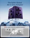 MOMAX Universal Travel Adapter: 70W GaN International Charger