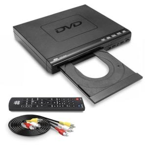Slim Portable DVD Player with AV Output for TV