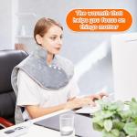 Electric Heating Pad for Pain Relief - Comfort Grey