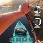 W-KING 60W Portable Bluetooth Speaker - Waterproof & Long Battery