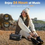 W-KING 60W Portable Bluetooth Speaker - Waterproof & Long Battery