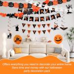 Reusable Halloween Decorations - Happy Halloween Banner Set