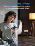 Meross Matter Smart Plug Mini - Compatible with Apple HomeKit, Alexa, Google Home, SmartThings