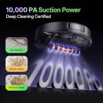 Vexilar Robot Vacuum and Mop with Self-Empty Dock