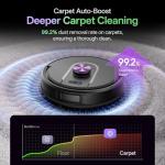 Vexilar Robot Vacuum and Mop with Self-Empty Dock
