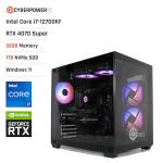 CYBERPOWERPC Luxe Gaming PC - i7-12700K, RTX 4070 Super