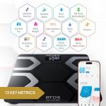 Bluetooth Body Fat Scale with Smartphone App - Black