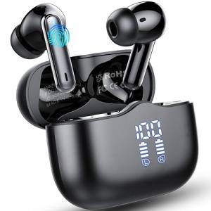 Bluetooth 5.4 Wireless Earbuds with Noise Cancellation