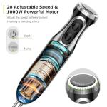 Bonsenkitchen 4-in-1 Stainless Steel Hand Blender