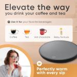 Coffee Mug Warmer with Stylish Desk Gadgets