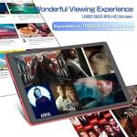 PRITOM 10" Android 12 Tablet with Expandable Storage