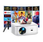 4K Android Projector with Netflix & YouTube