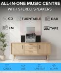 Denver DAB/DAB+ HiFi Record Player & Cassette Player