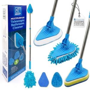 Telescopic Bathroom and Shower Tile Cleaner Tool
