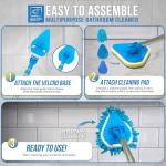 Telescopic Bathroom and Shower Tile Cleaner Tool