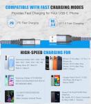 Fast Charging USB C to USB C Cable, 5A