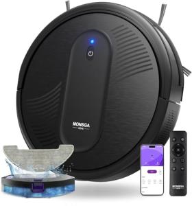 MONSGA 3-in-1 Robot Vacuum & Mop, Smart Control