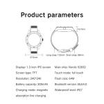 HUYA Bluetooth Fitness Tracker with Heart Rate Monitor