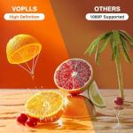 1080P HD Mini Projector, 12000L Lumens, Portable