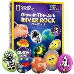 Glow in The Dark Rock Painting Kit - Kids' Arts & Crafts