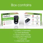 OxiPro OX2: CE Certified Finger Pulse Oximeter