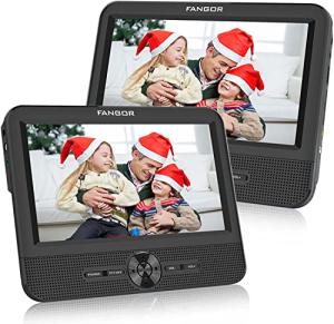 FANGOR 7.5'' Dual Car DVD Player with Two Screens