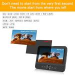 FANGOR 7.5'' Dual Car DVD Player with Two Screens