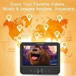 FANGOR 7.5'' Dual Car DVD Player with Two Screens