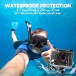 AKASO Pro 4K Action Camera - Waterproof+Remote Control