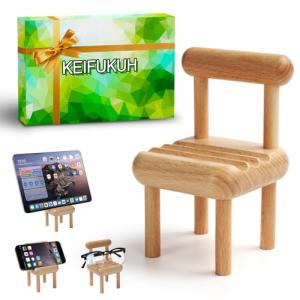 Wooden Phone Holder - Cute Valentines Gift, Novelty Anniversary