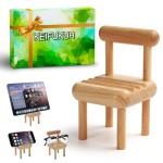 Wooden Phone Holder - Cute Valentines Gift, Novelty Anniversary