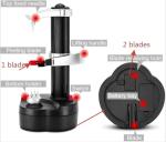 Electric Potato Peeler - Automatic Fruits & Vegetables Cutter