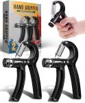 Adjustable Hand Grip Strengthener for Athletes - 2 Pack
