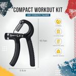 Adjustable Hand Grip Strengthener for Athletes - 2 Pack