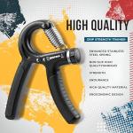 Adjustable Hand Grip Strengthener for Athletes - 2 Pack