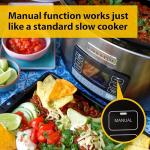 TimeSelect Digital Slow Cooker | Programmable Display | 5.6L