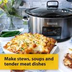 TimeSelect Digital Slow Cooker | Programmable Display | 5.6L