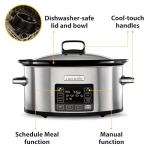 TimeSelect Digital Slow Cooker | Programmable Display | 5.6L