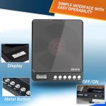 Portable CD Player with Speakers and Headphones