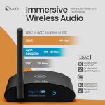 Bluetooth 5.0 Music Receiver with Audiophile DAC