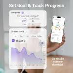 Smart Body Weight Scale with App, 400lb Capacity