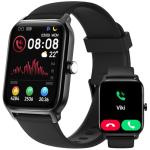 Smart Watch for Men Women, Answer/Make Calls, Alexa Built-in, [1.8"HD Screen] Smart Watches for iPhone/Samsung/Android, Fitness Watch with Heart Rate Sleep SpO2 Monitor,IP68 Waterproof, 100+ Sports