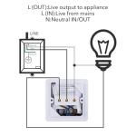 Smart Wall Timer Switch - WiFi - Alexa & Google Assistant Compatible