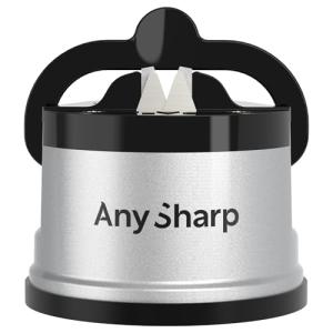 AnySharp Hands-Free Knife Sharpener with Suction Grip