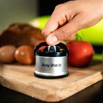 AnySharp Hands-Free Knife Sharpener with Suction Grip