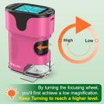 1000X Handheld Digital Microscope for Kids - Pink